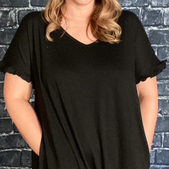 Small Maxi dress black - Picture 2 of 5